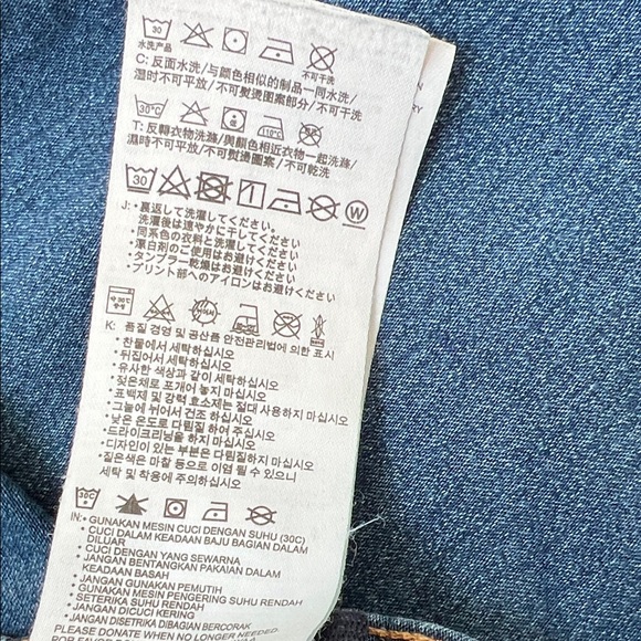 Levi's Dark Blue Pull-On Jegging Denim - Picture 9 of 13